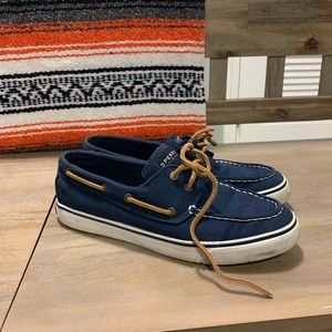 Navy blue Sperry Top Sider